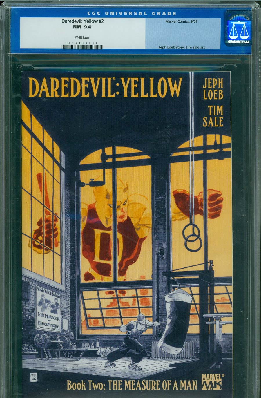 Daredevil Yellow #2 CGC 9.4