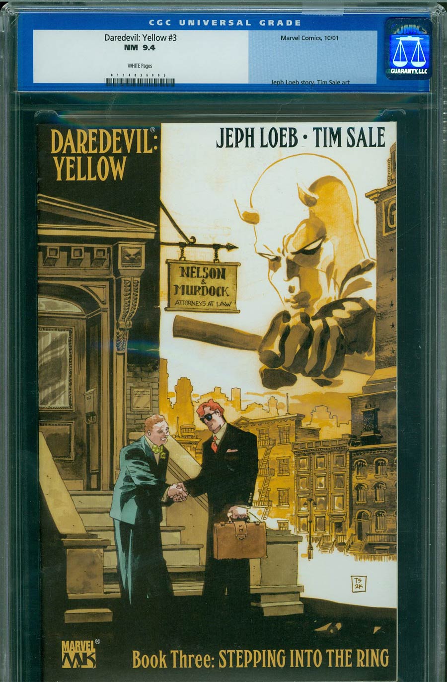Daredevil Yellow #3 CGC 9.4