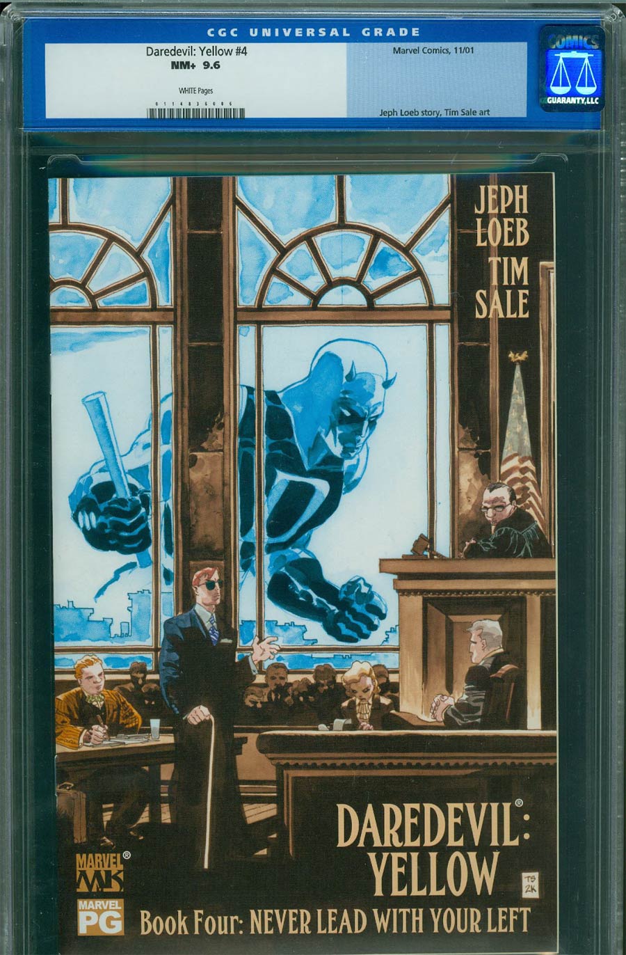 Daredevil Yellow #4 CGC 9.6