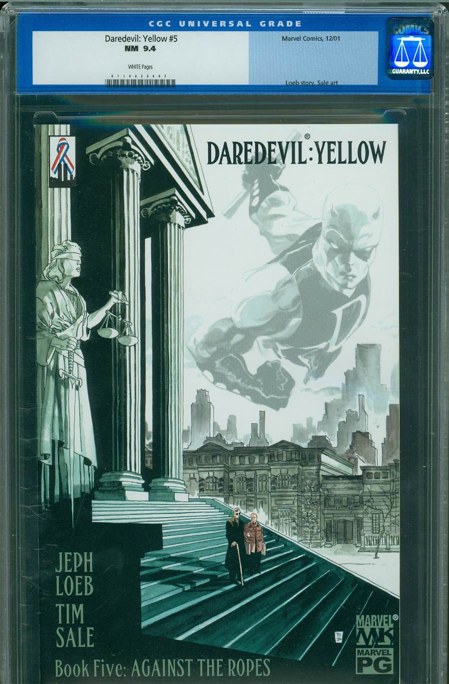 Daredevil Yellow #5 CGC 9.4