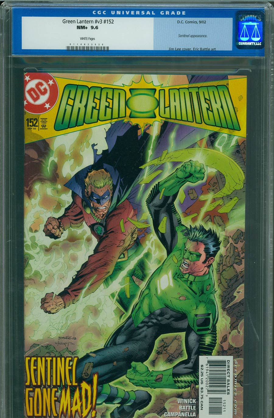 Green Lantern Vol 3 #152 Cover B CGC 9.6