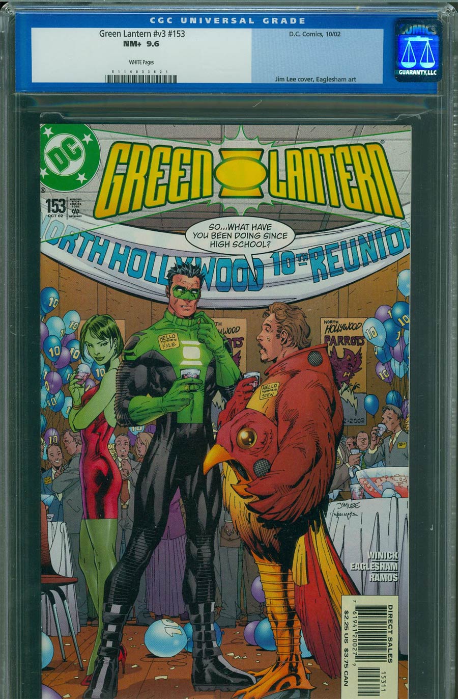 Green Lantern Vol 3 #153 Cover B CGC 9.6