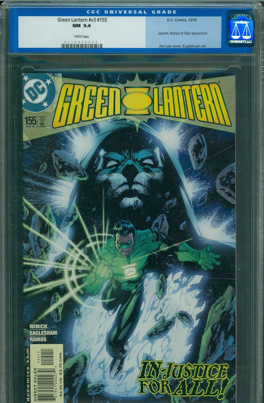 Green Lantern Vol 3 #155 Cover B CGC 9.4