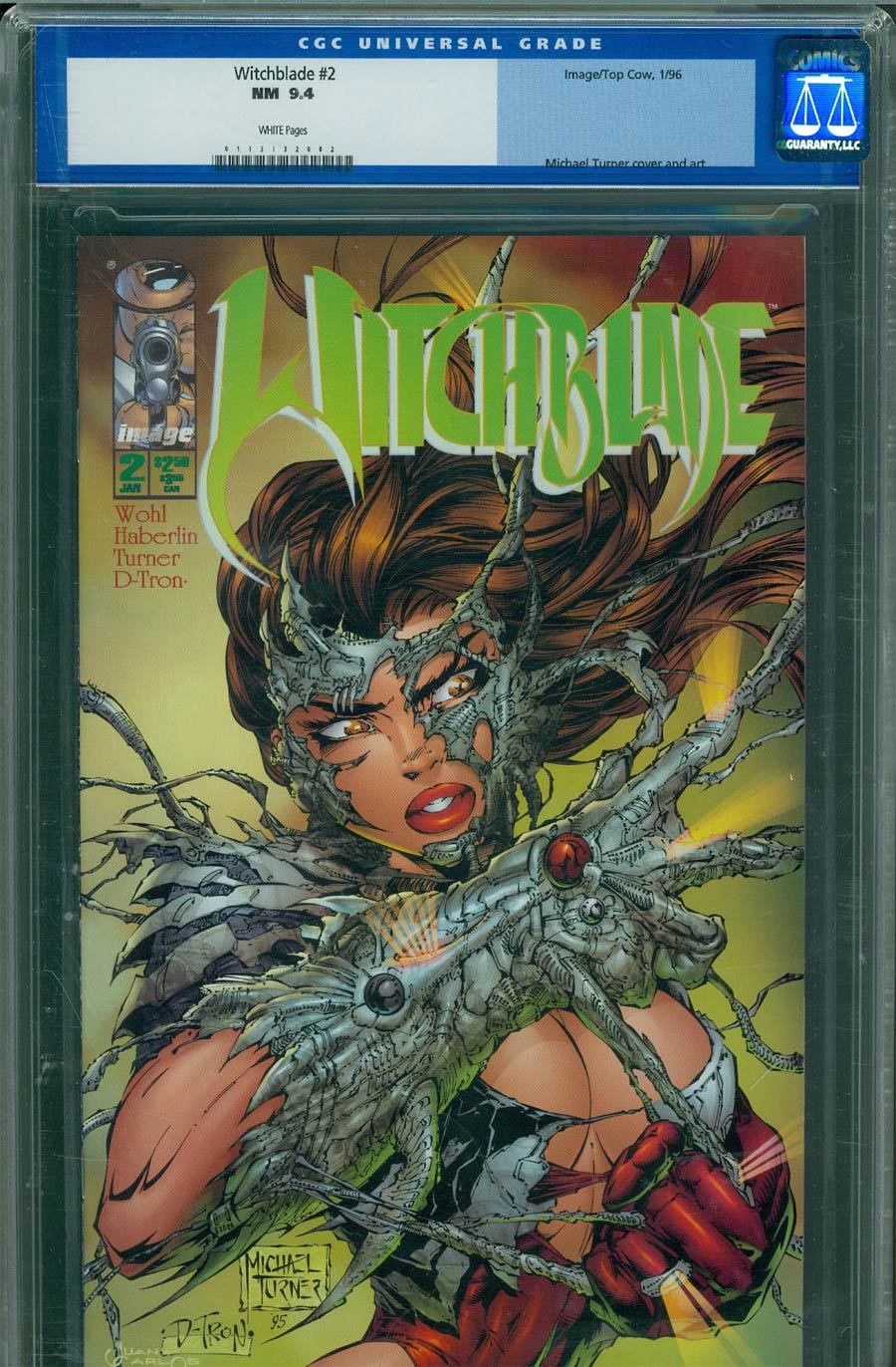 Witchblade #2 Cover D CGC 9.4