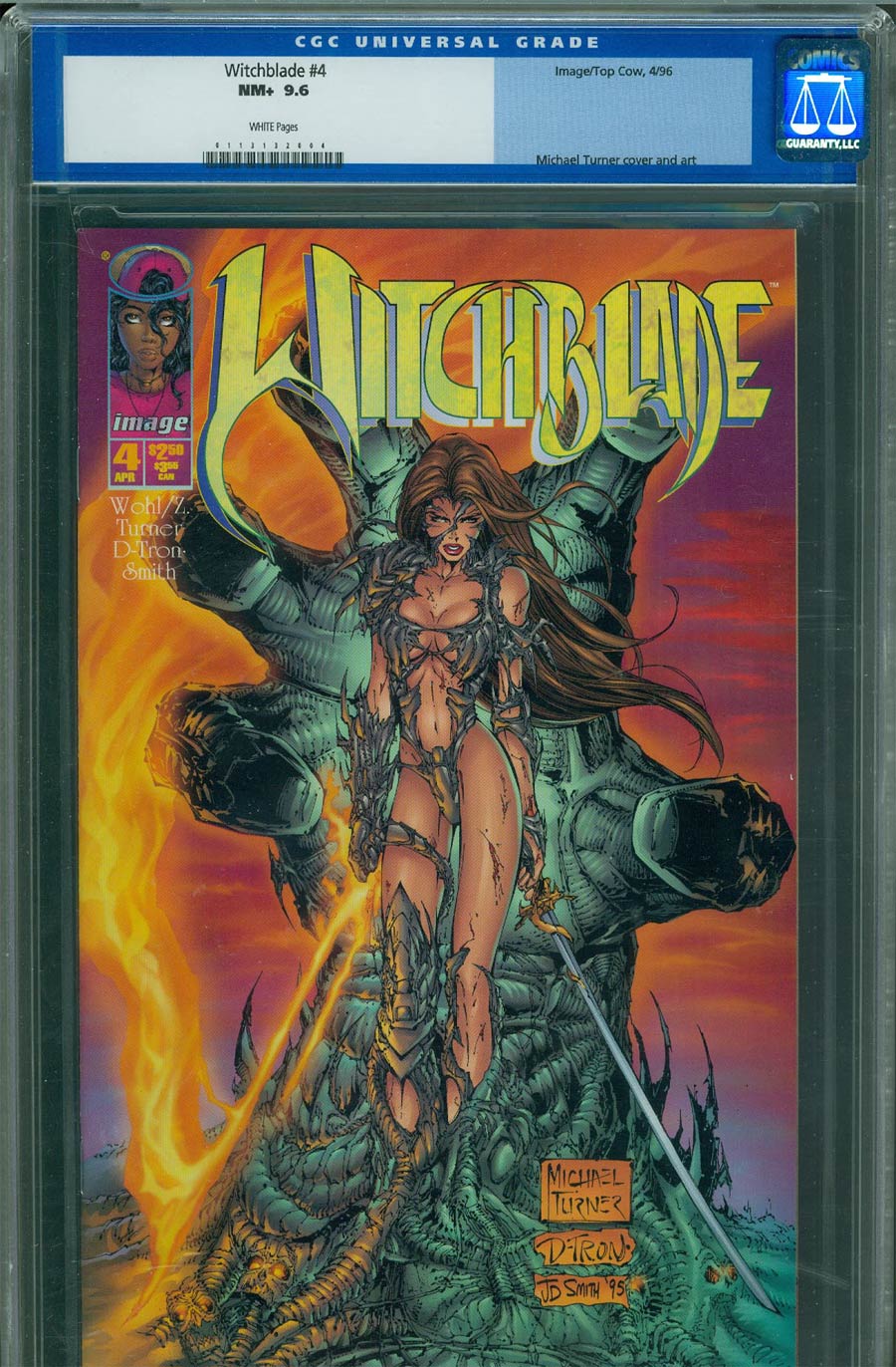 Witchblade #4 Cover B CGC 9.6