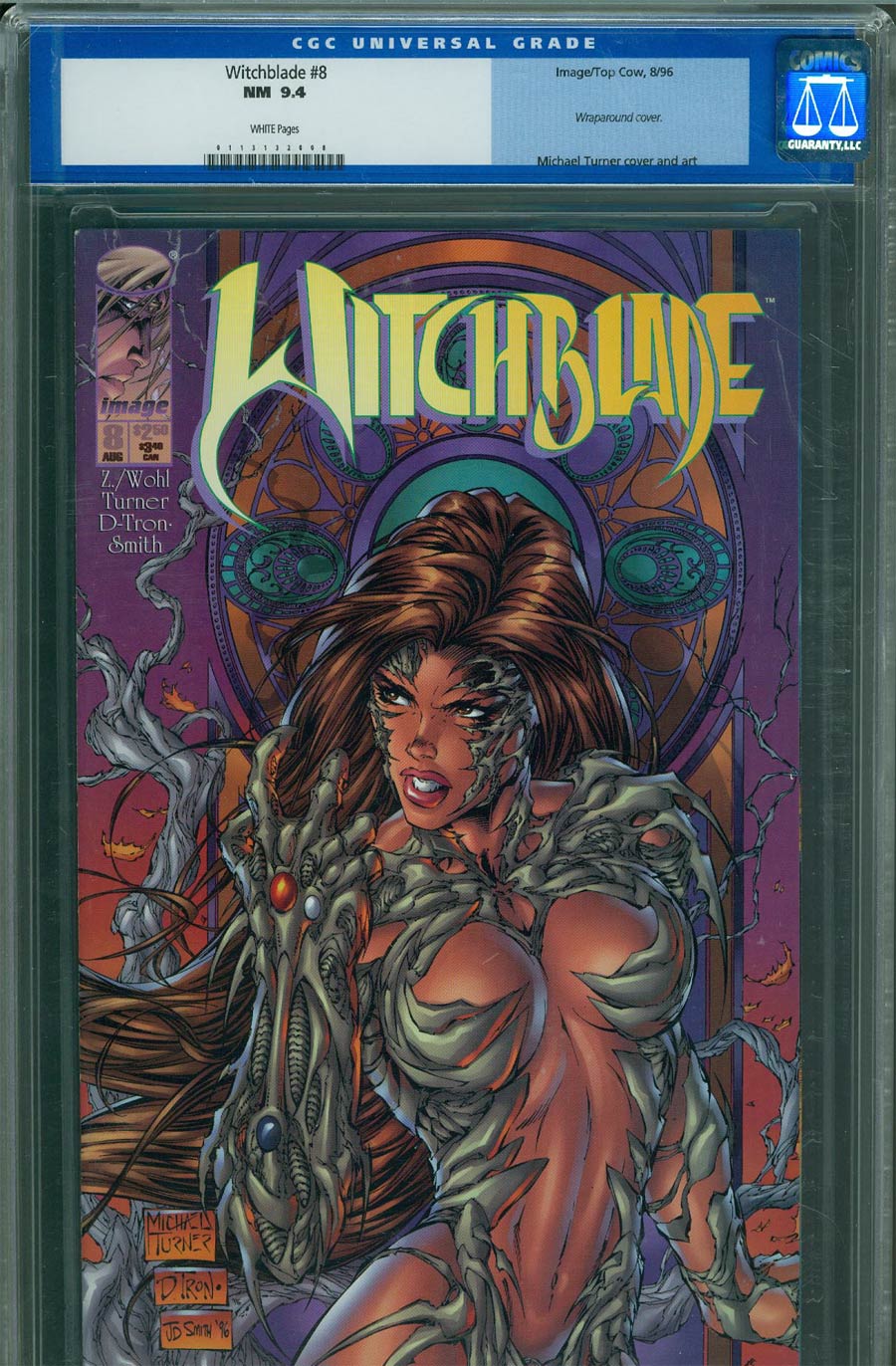 Witchblade #8 Direct Market Edition CGC 9.4