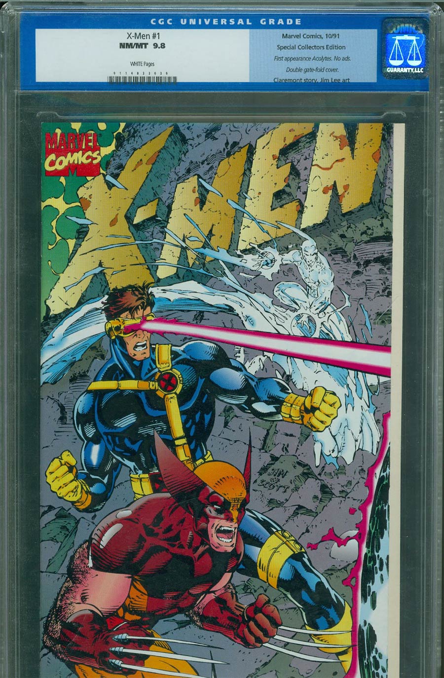 X-Men Vol 2 #1 Cover N Fold-Out CGC 9.8