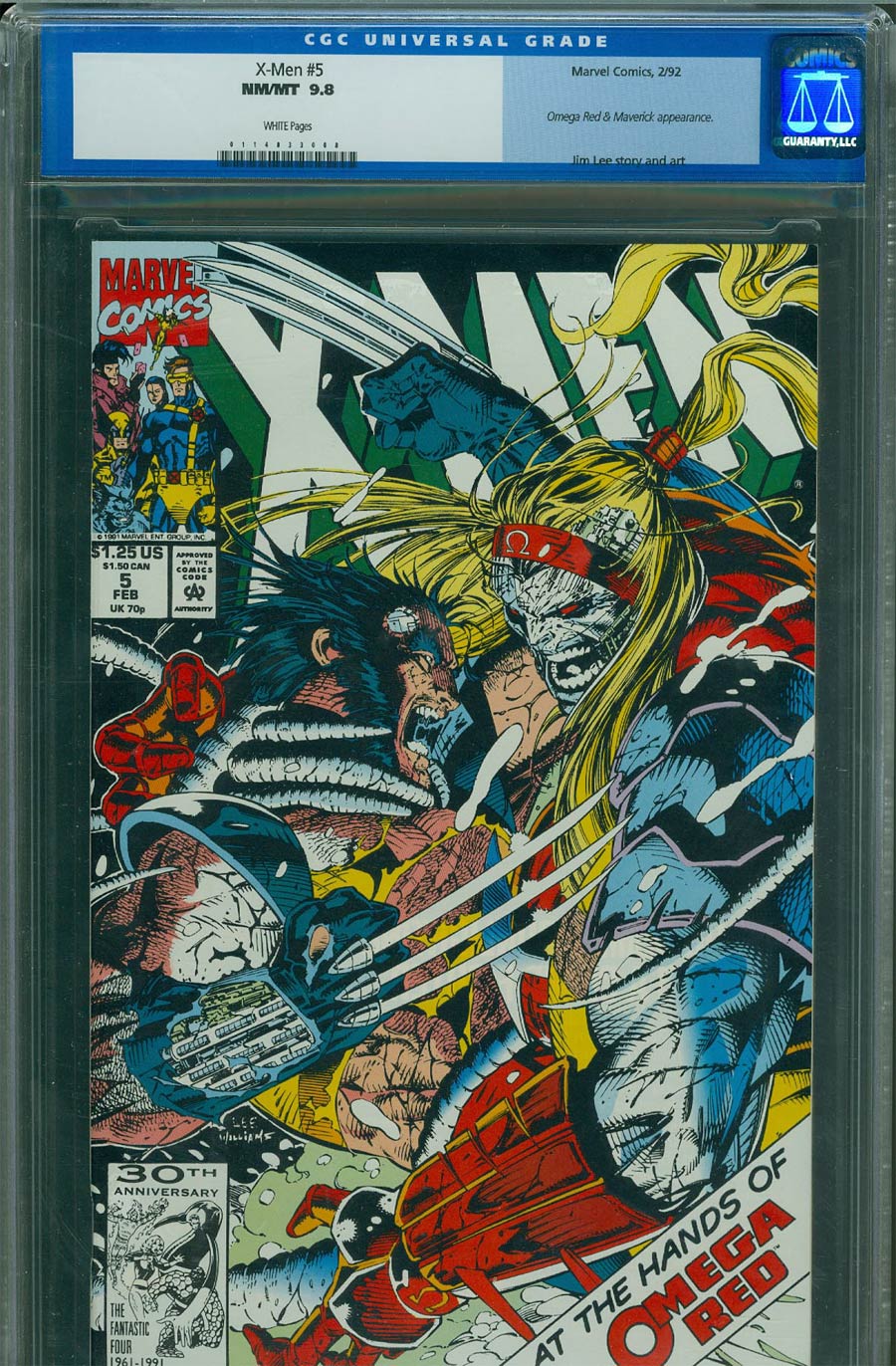 X-Men Vol 2 #5 Cover B CGC 9.8