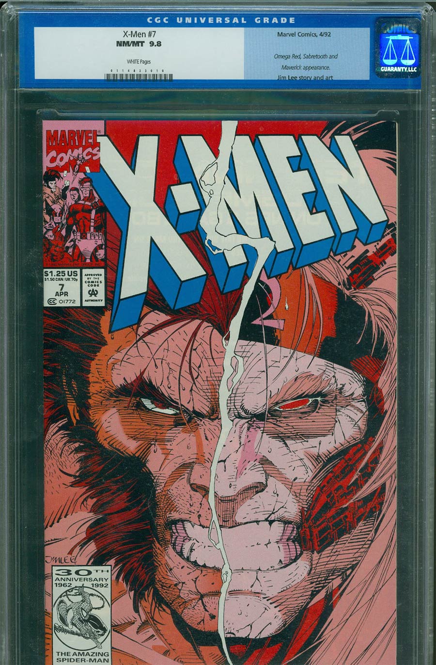 X-Men Vol 2 #7 Cover C CGC 9.8
