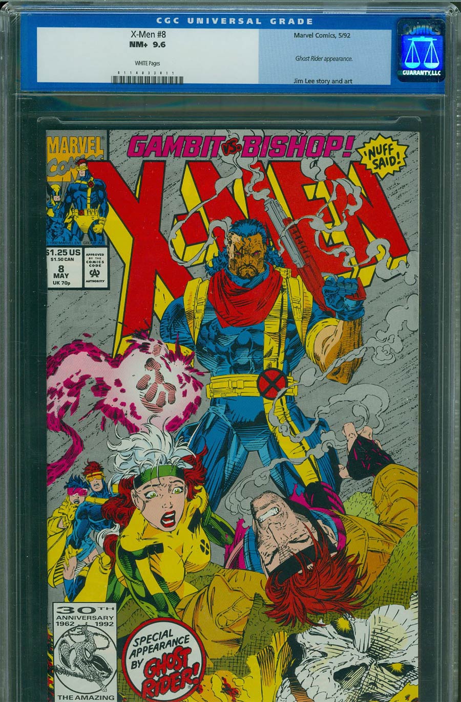 X-Men Vol 2 #8 Cover B CGC 9.6