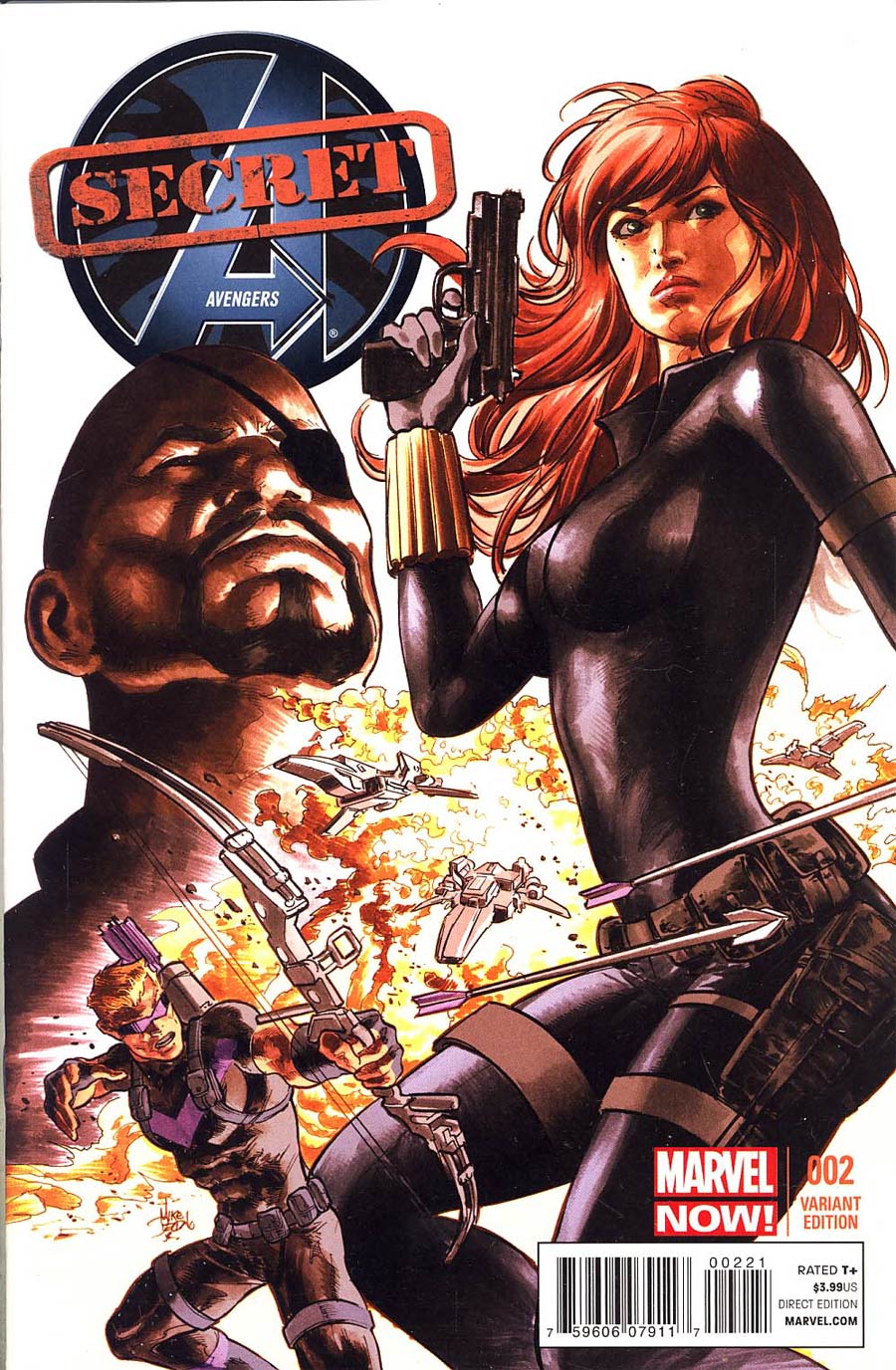 Secret Avengers Vol 2 #2 Incentive Mike Deodato Jr Variant Cover
