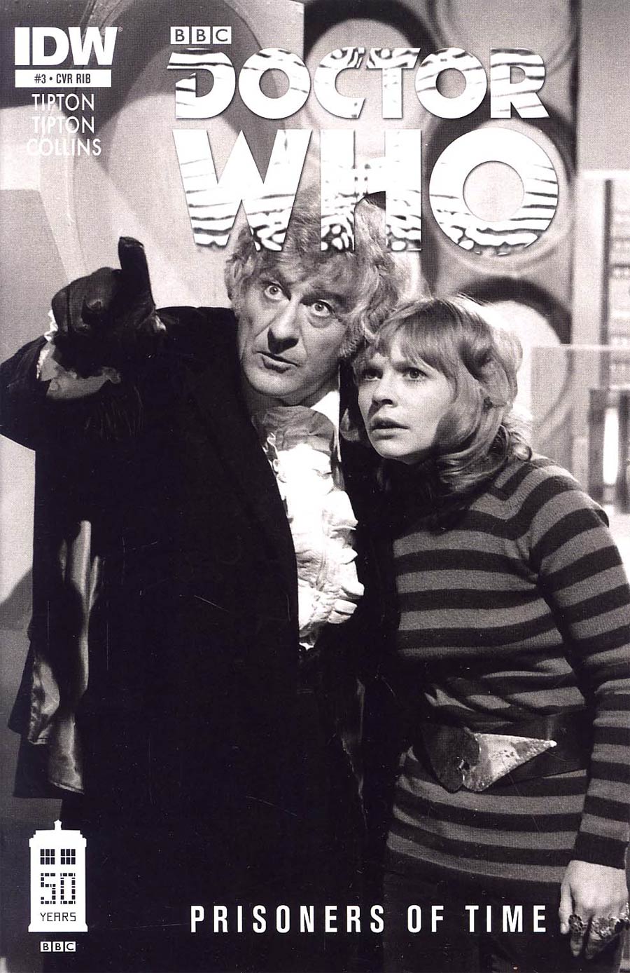 Doctor Who Prisoners Of Time #3 Cover C Incentive Third Doctor Photo Variant Cover