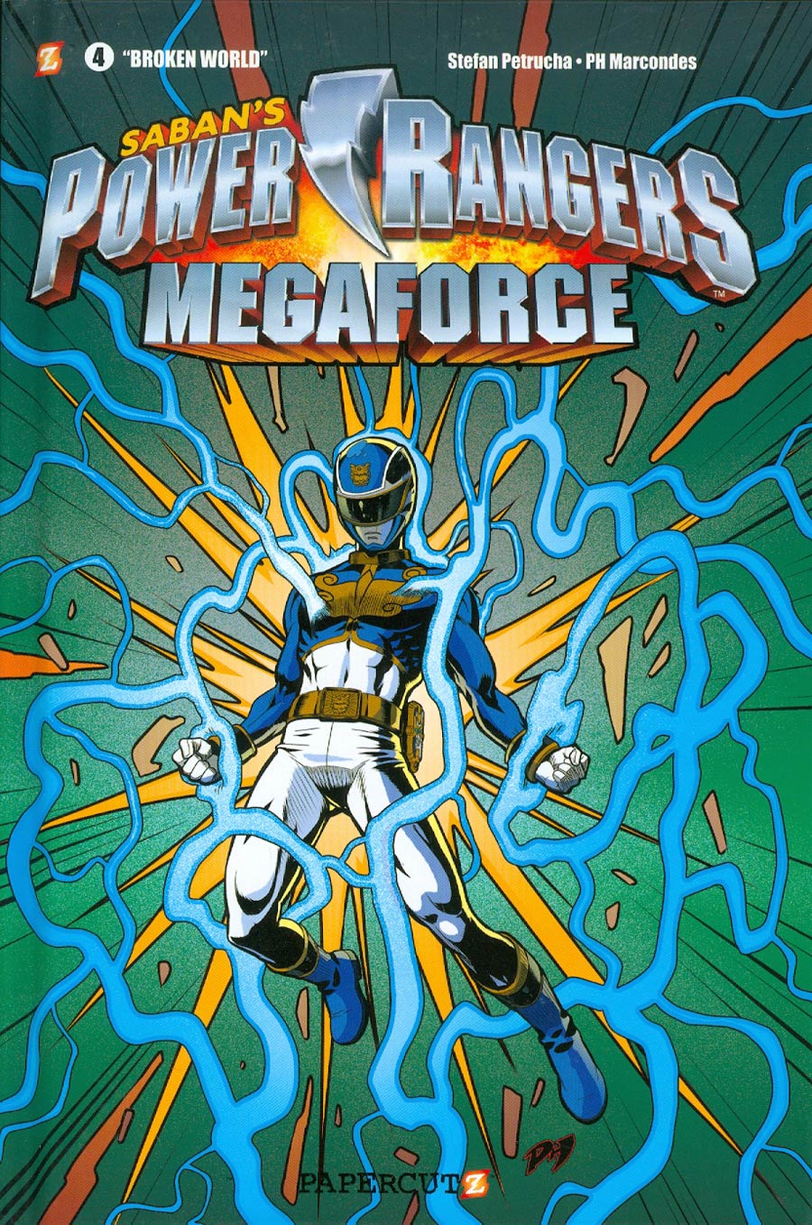 Power Rangers Vol 4 Power Rangers Megaforce Broken World HC