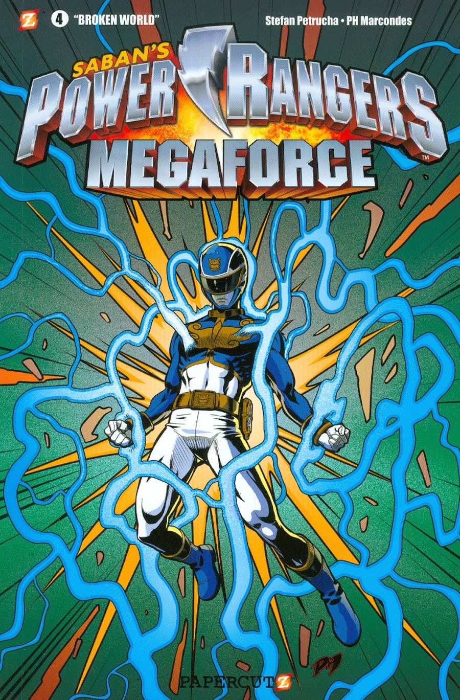 Power Rangers Vol 4 Power Rangers Megaforce Broken World TP