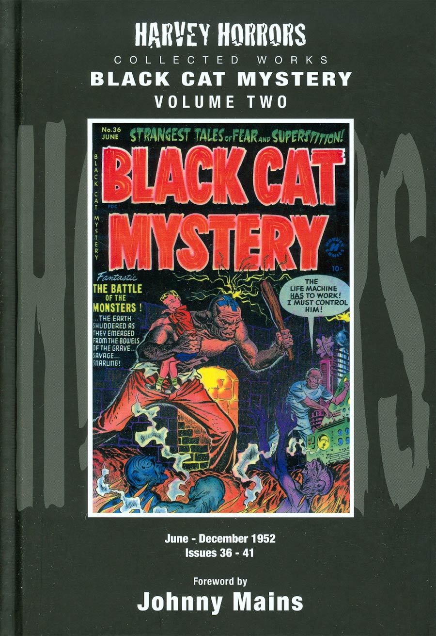 Harvey Horrors Collected Works Black Cat Mystery Vol 2 HC