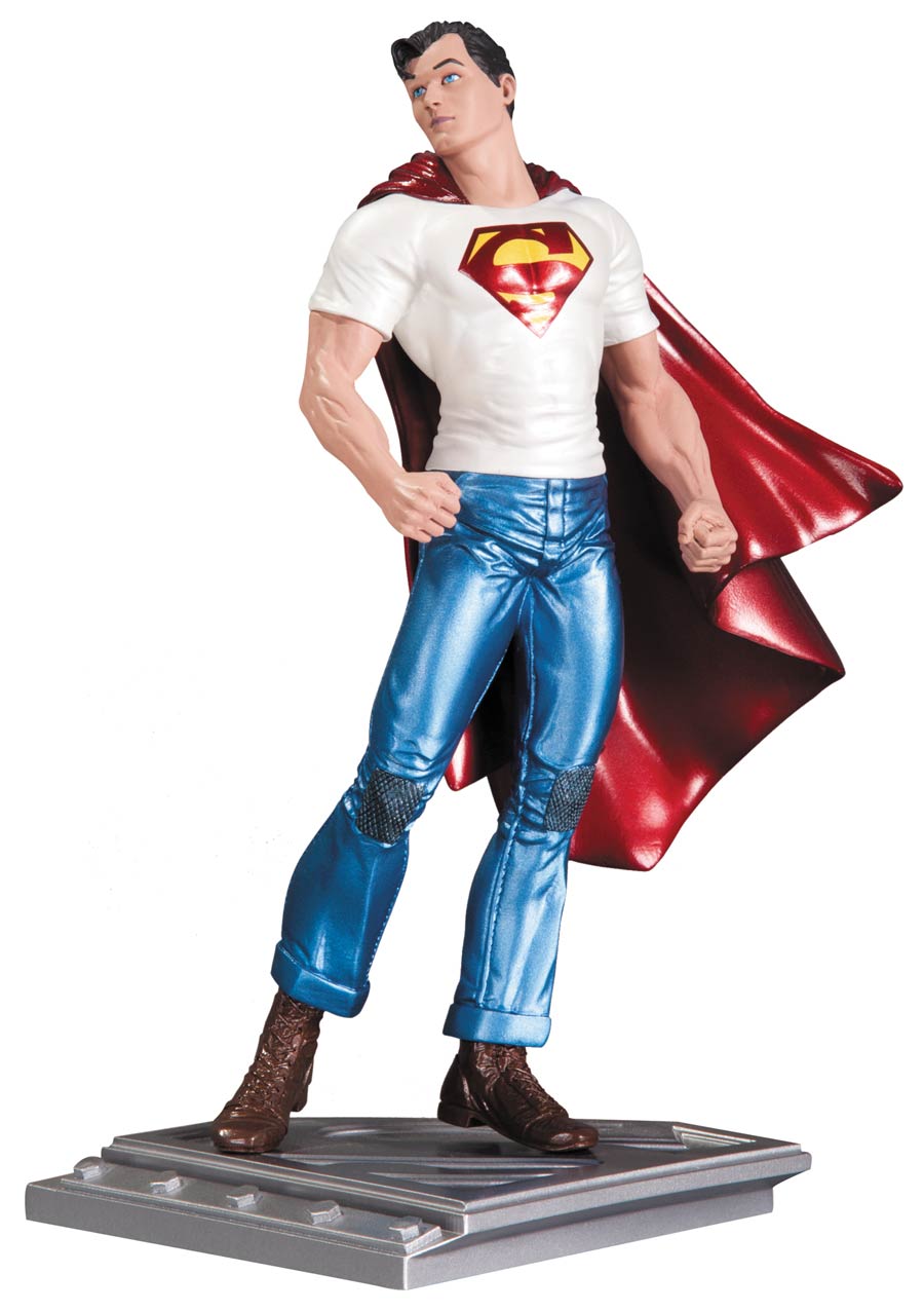 Superman The Man Of Steel Statue By Rags Morales