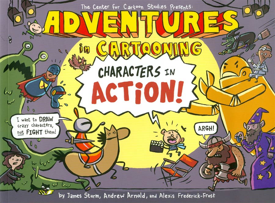 Adventures In Cartooning Characters In Action TP