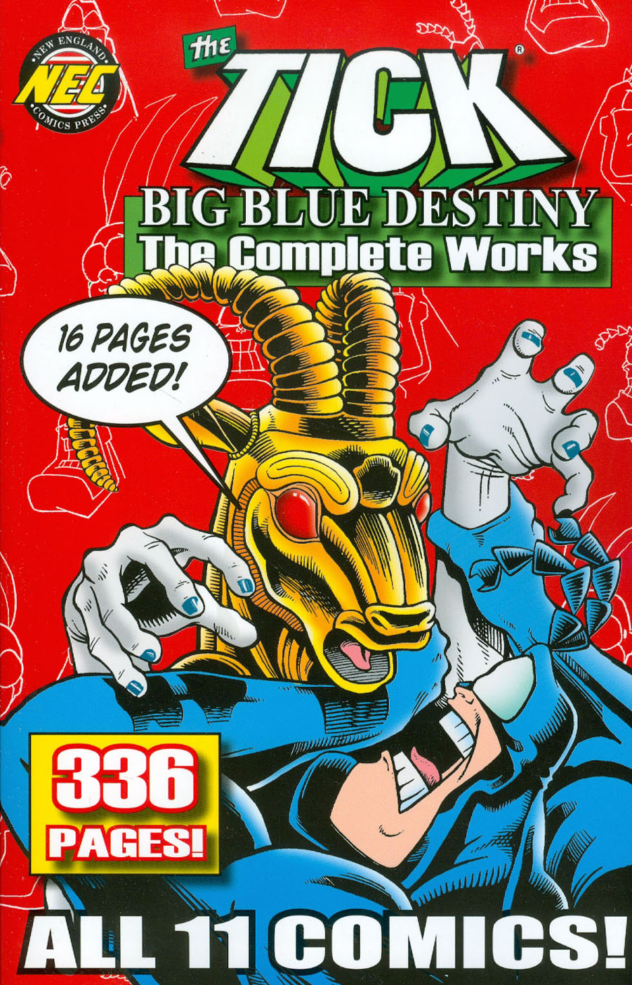 Tick Big Blue Destiny Complete Works TP New Printing