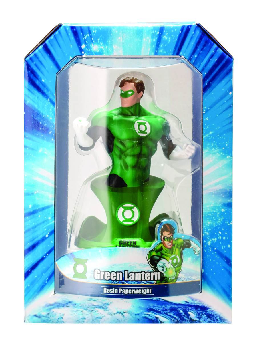 Green Lantern 5" Resin Paperweight Figure #NEW GREEN LANTERN Monogram 