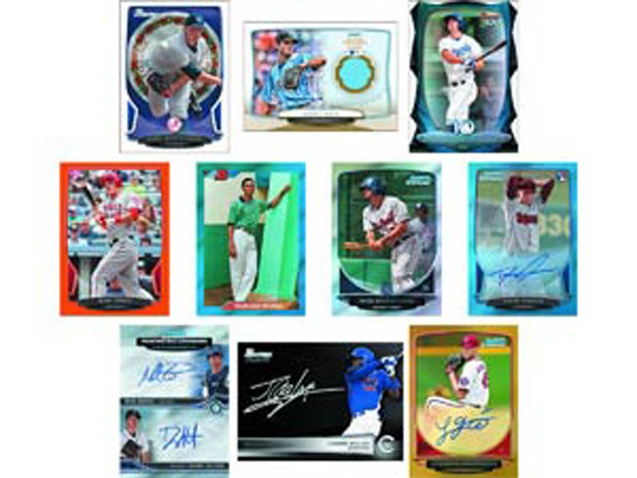 Bowman 2013 Baseball Trading Cards Pack