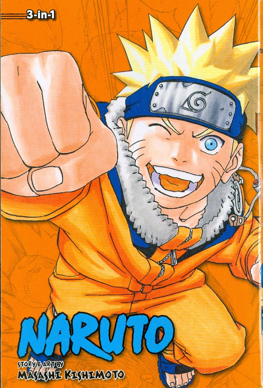 Naruto 3-In-1 Edition Vols 19 - 20 - 21 TP