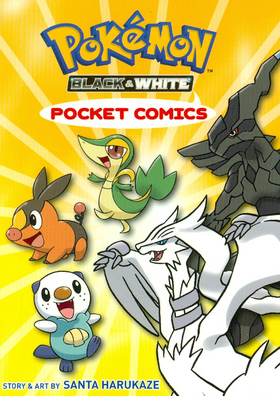Pokemon Pocket Comics Black & White GN