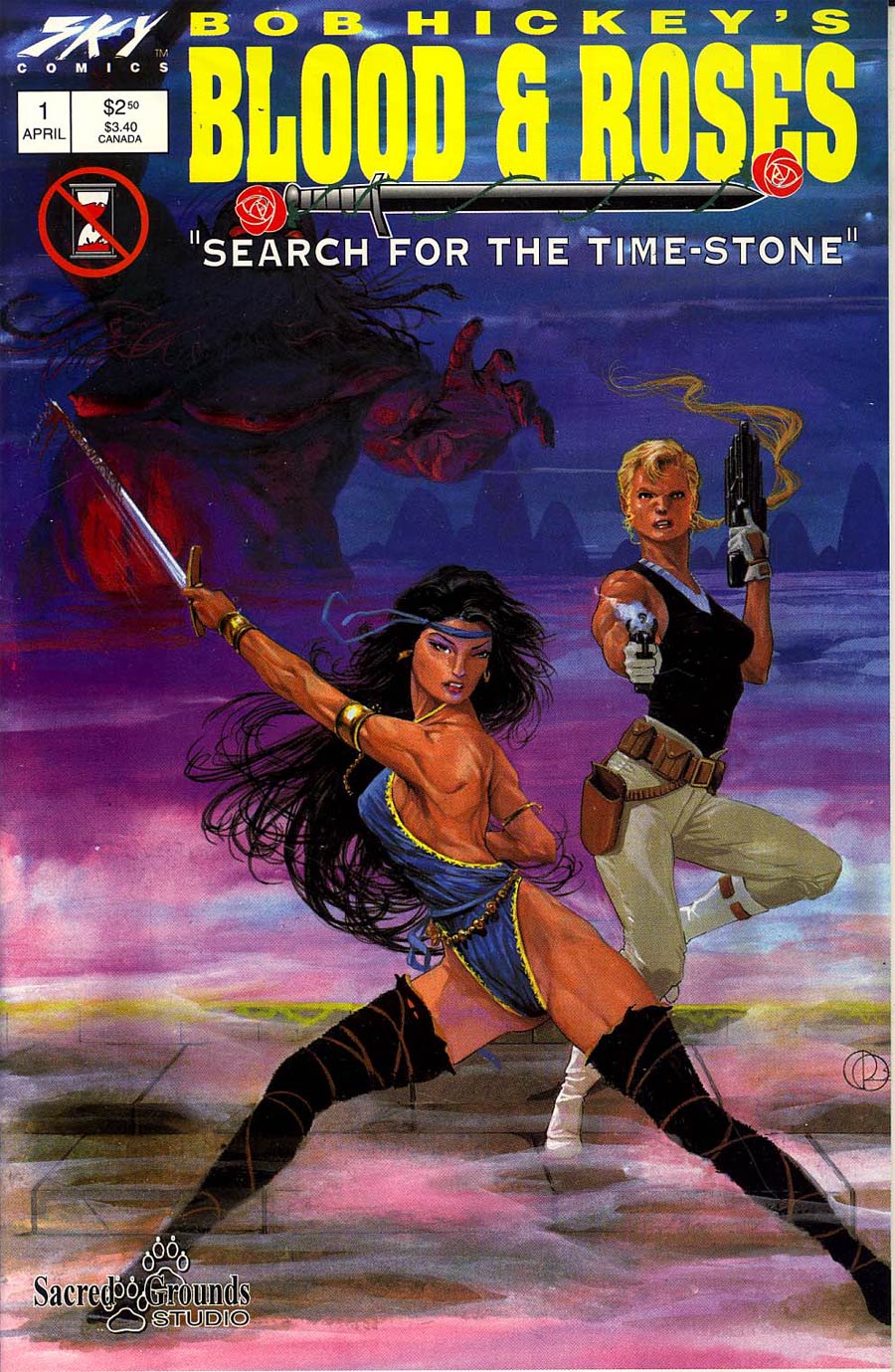 Blood & Roses Search For The Time-Stone #1