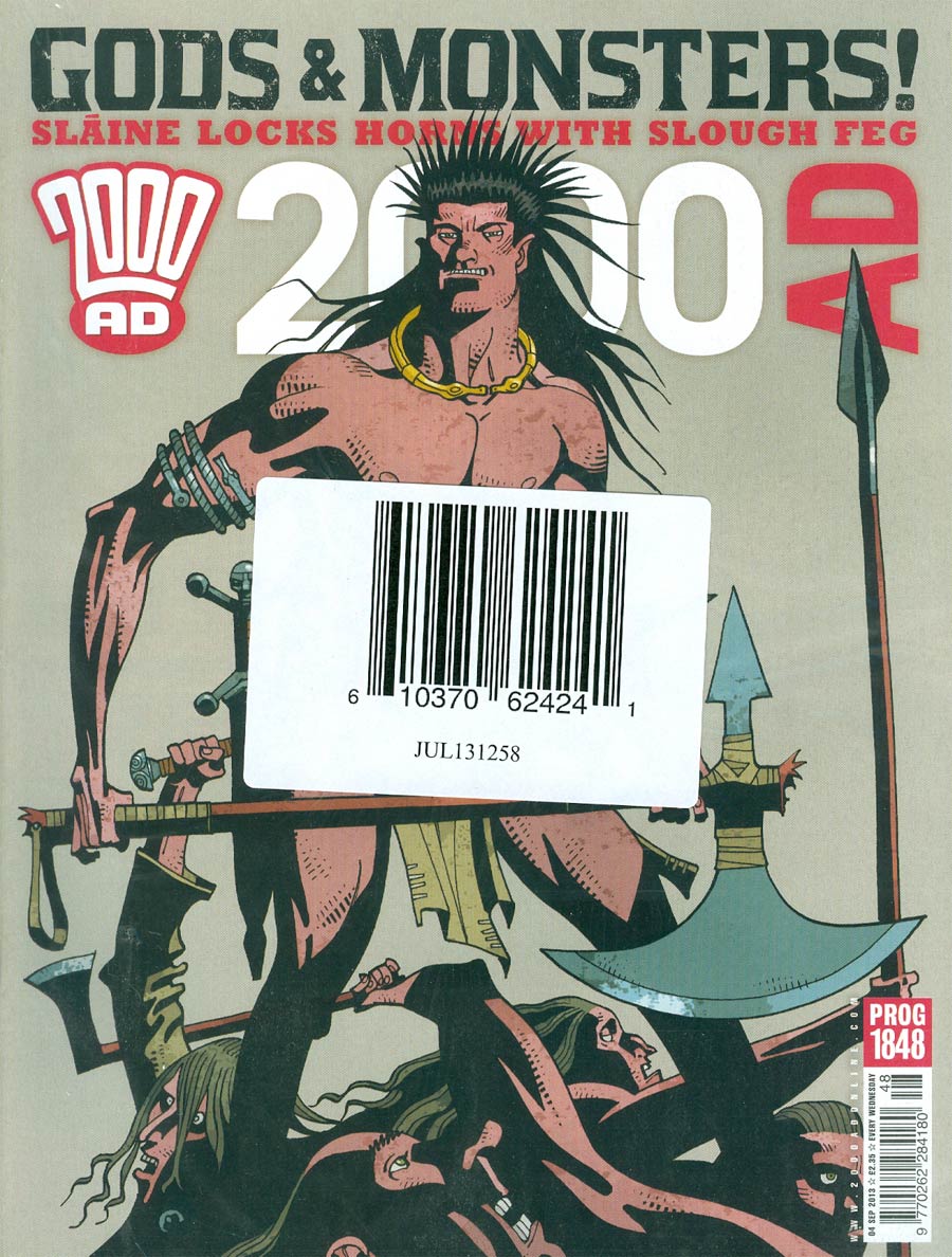 2000 AD #1844 - 1847 Pack August 2013