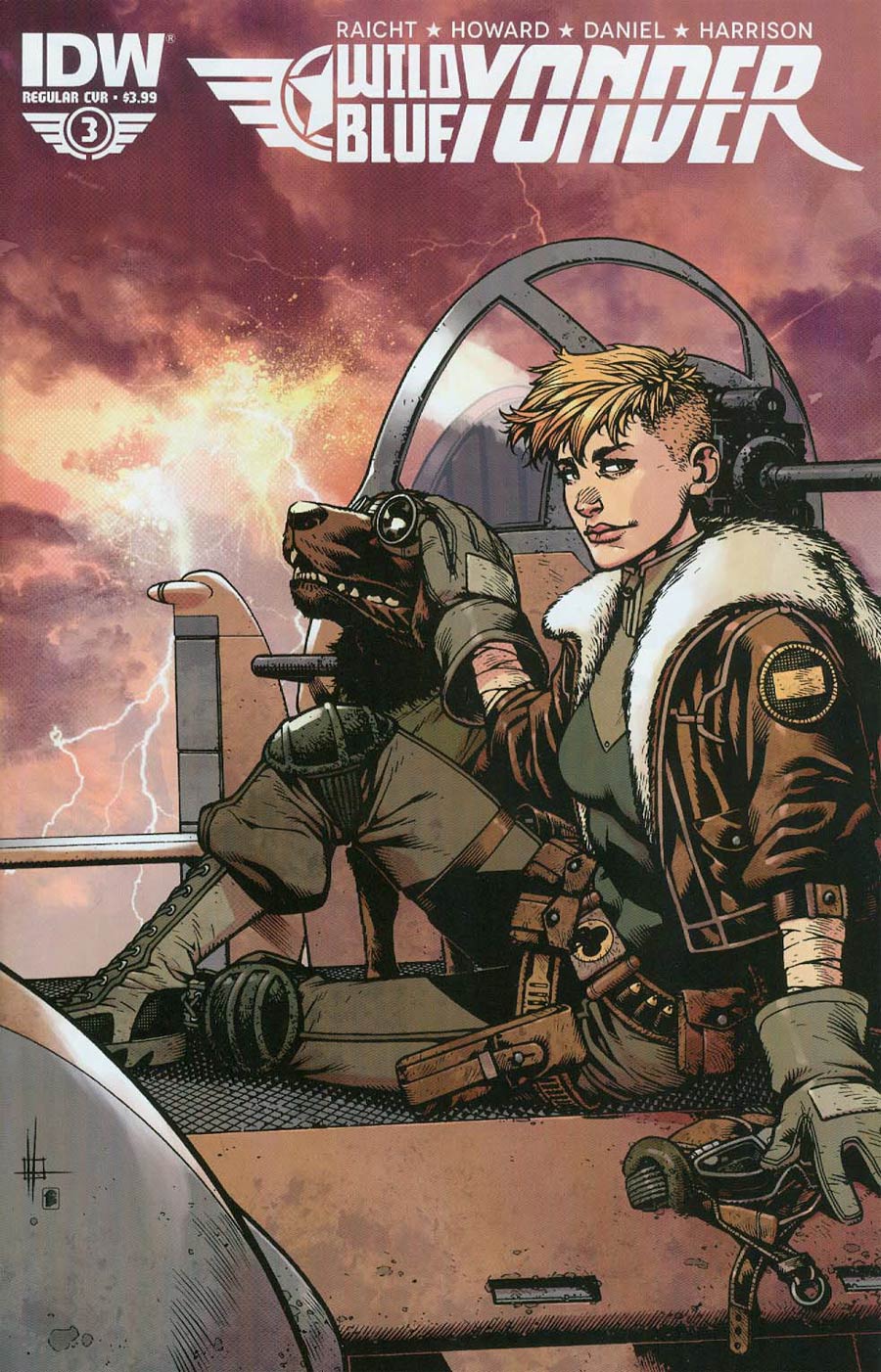 Wild Blue Yonder #3 Cover A Regular Zach Howard Cover