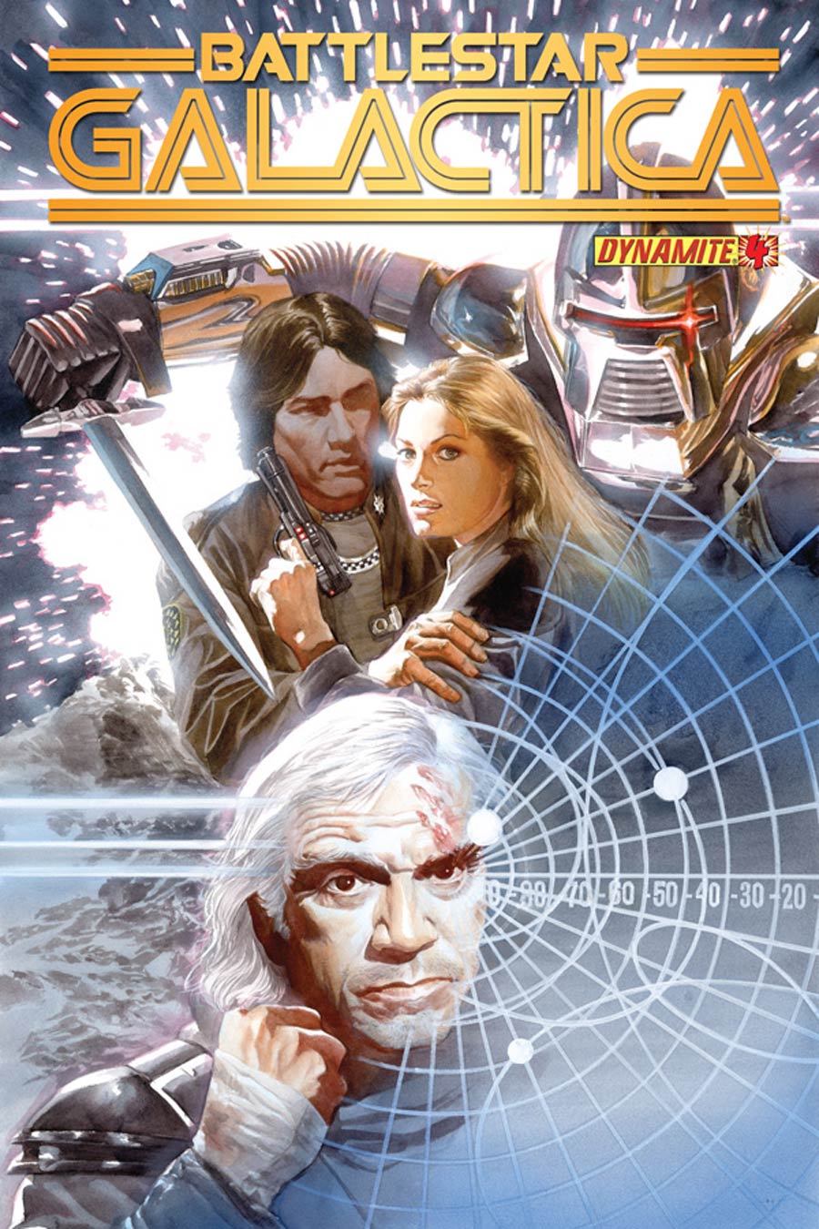 Battlestar Galactica Vol 5 #4 Cover A Regular Alex Ross Cover