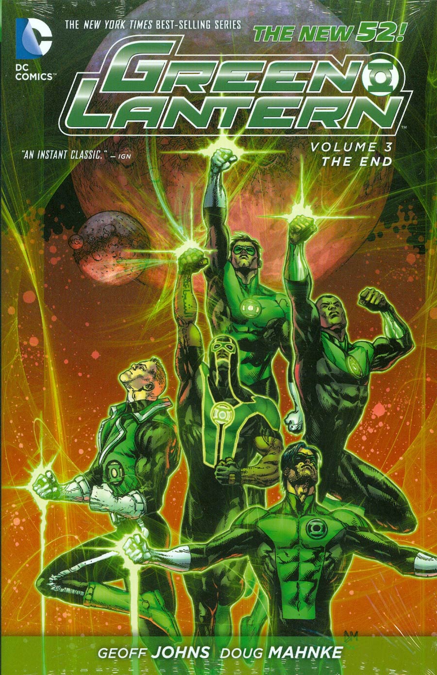 Green Lantern (New 52) Vol 3 The End HC