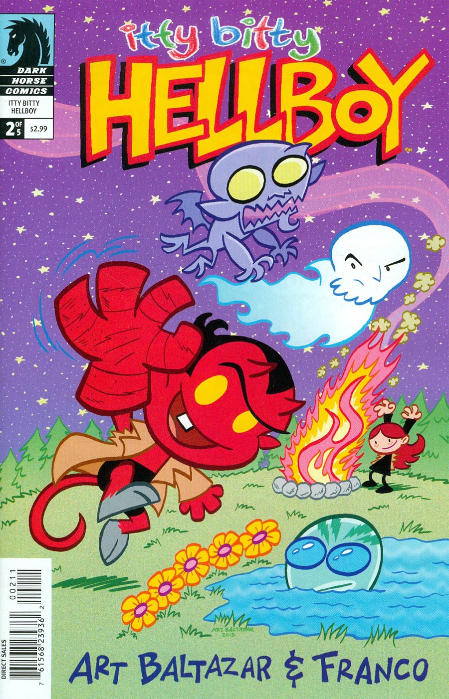 Itty Bitty Hellboy #2 Cover A Art Baltazar