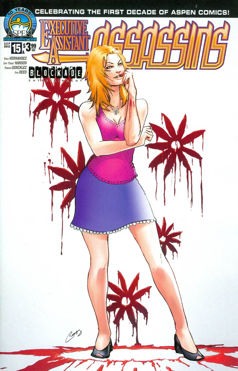 Executive Assistant Assassins #15 Cover A Regular Lori Cross Hanson Cover