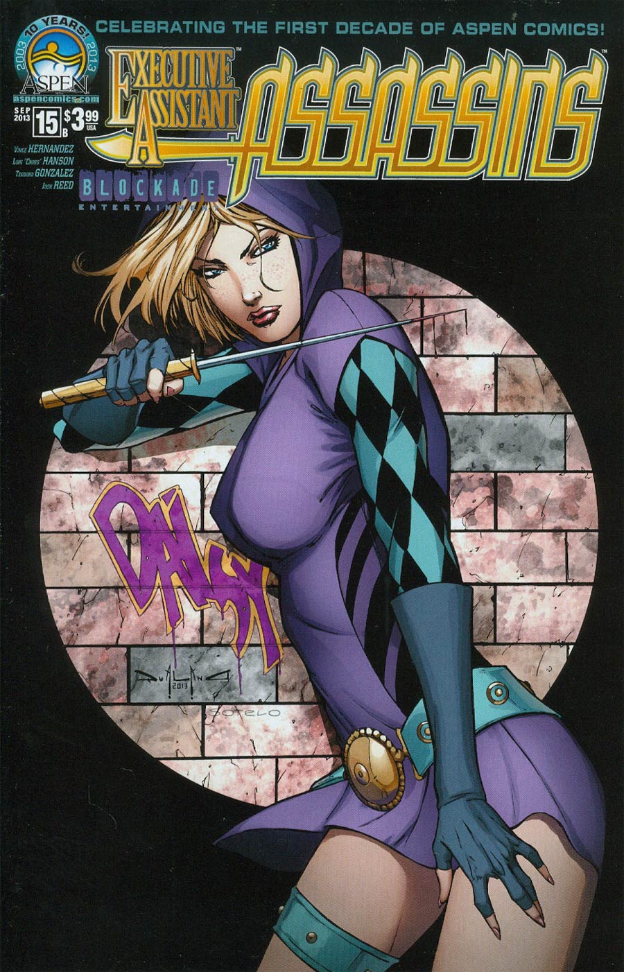 Executive Assistant Assassins #15 Cover B Regular Pasquale Qualano Cover