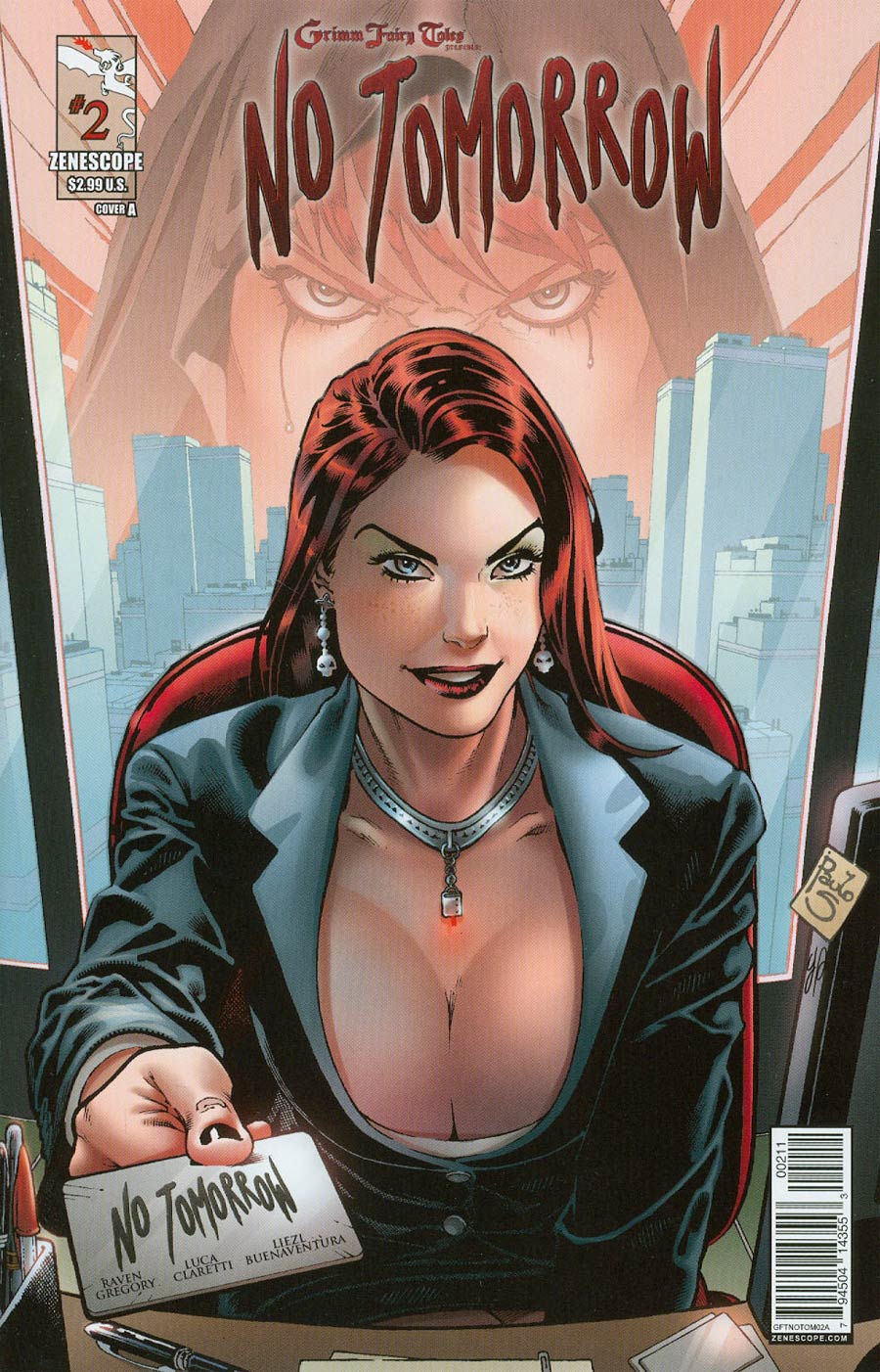 Grimm Fairy Tales Presents No Tomorrow #2 Cover A Paulo Siqueria