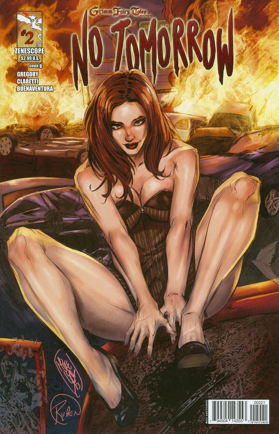 Grimm Fairy Tales Presents No Tomorrow #2 Cover B Mike Lilly