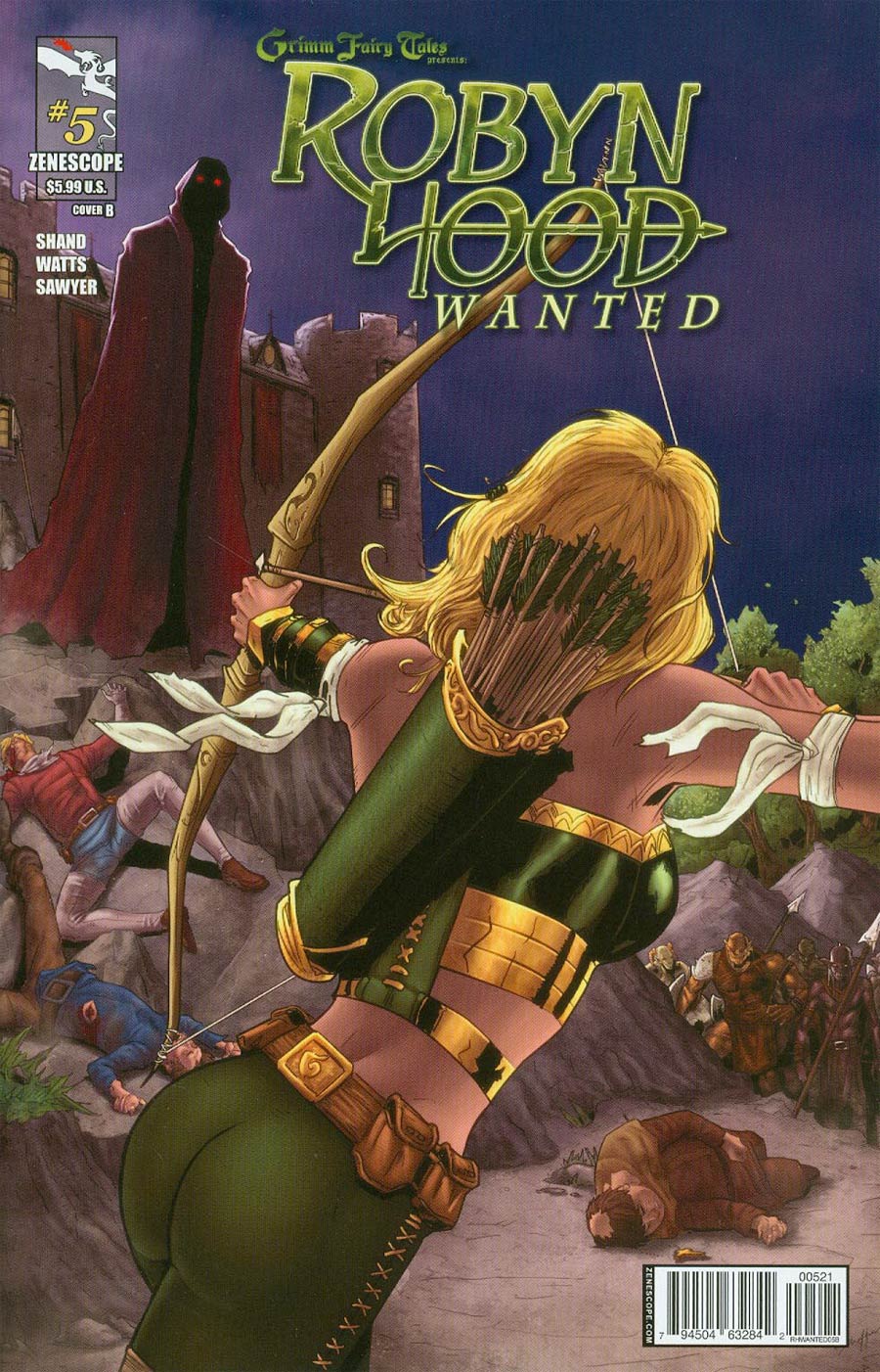 Grimm Fairy Tales Presents Robyn Hood Wanted #5 Cover B Larry Watts