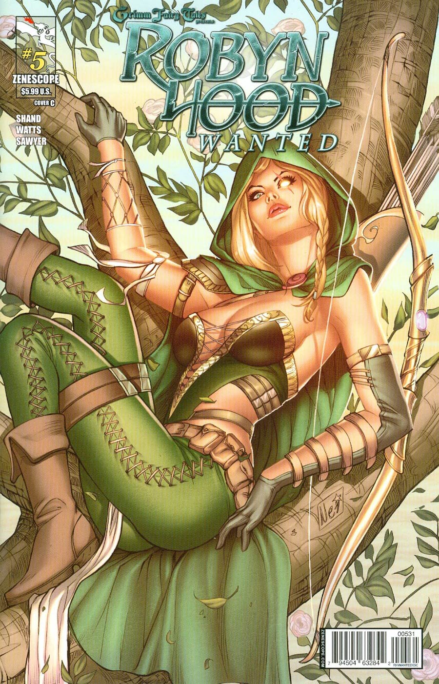 Grimm Fairy Tales Presents Robyn Hood Wanted #5 Cover C Nei Ruffino