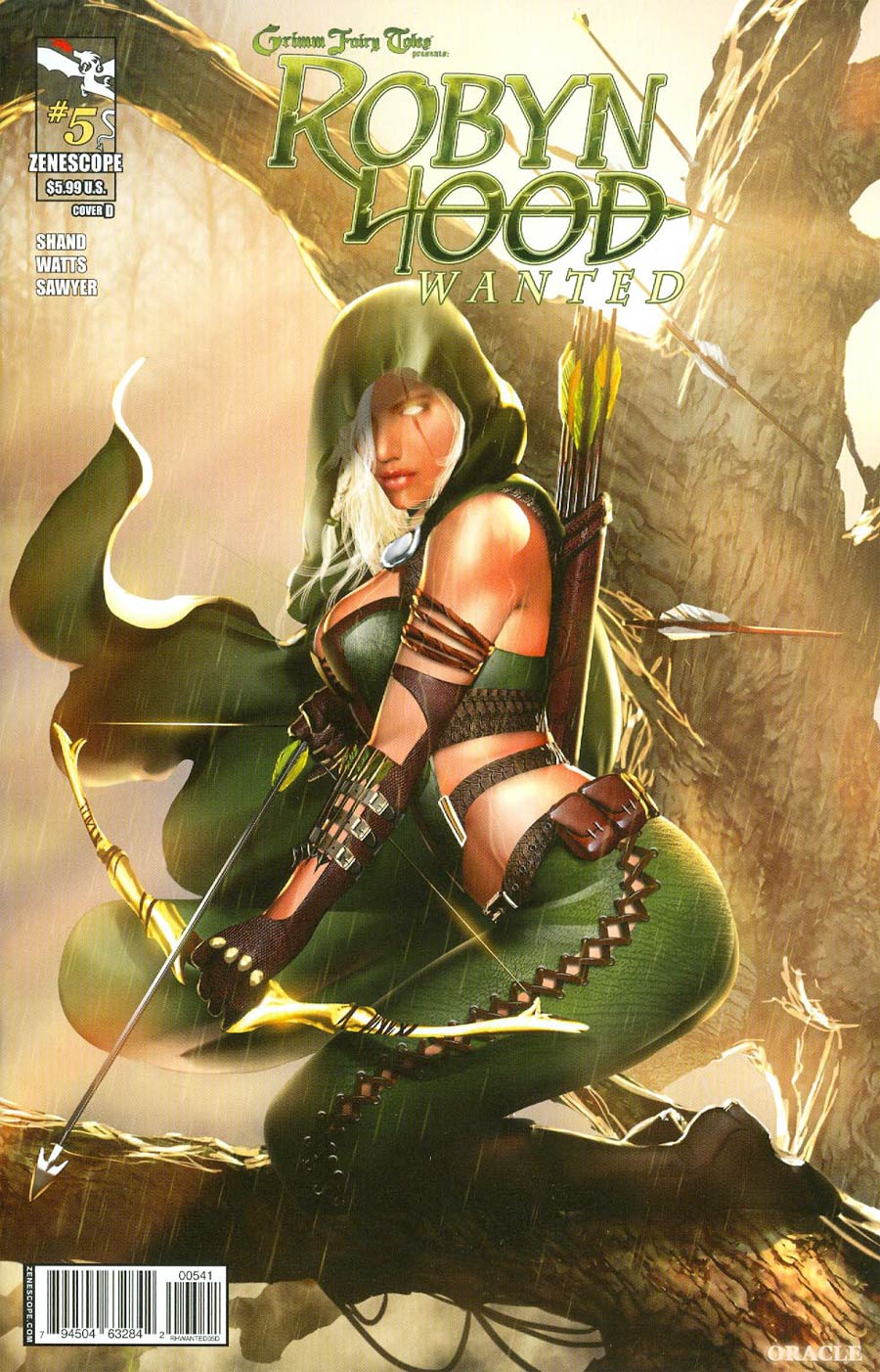 Grimm Fairy Tales Presents Robyn Hood Wanted #5 Cover D Oracle