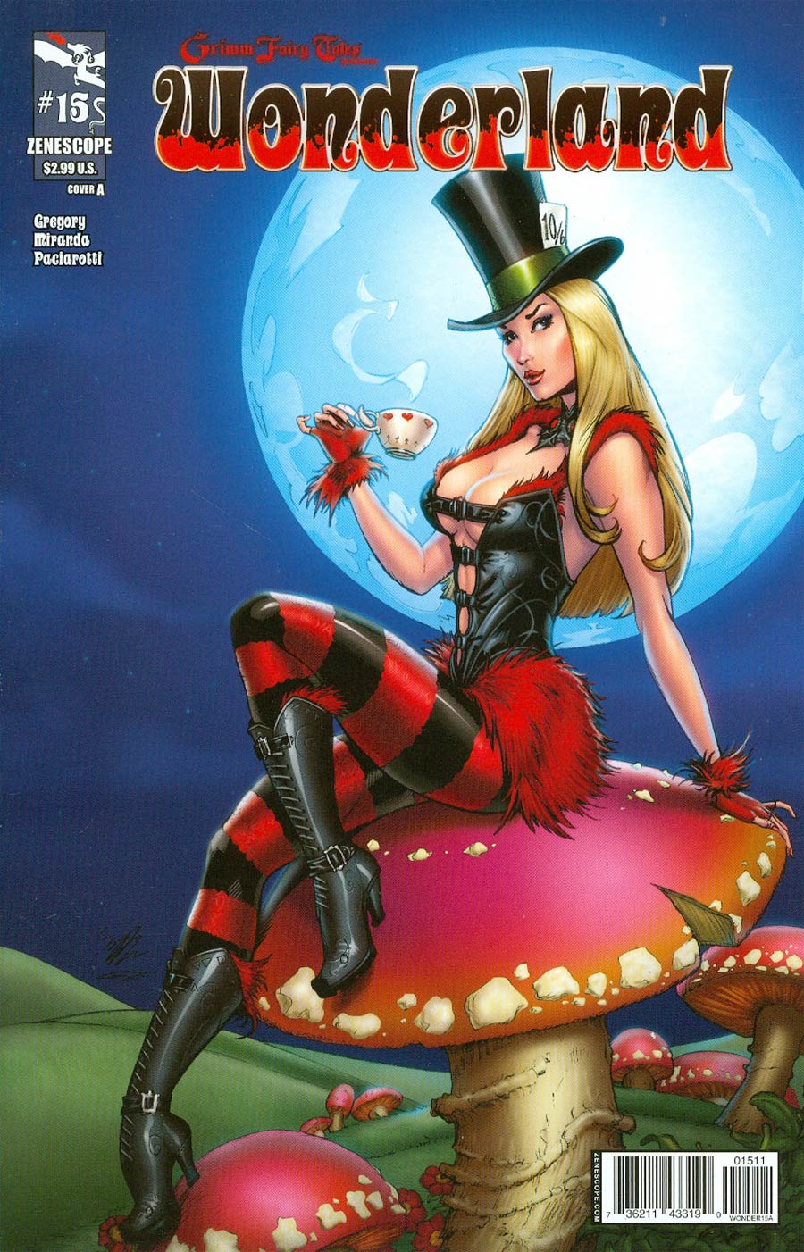 Grimm Fairy Tales Presents Wonderland Vol 2 #15 Cover A Michael Dooney