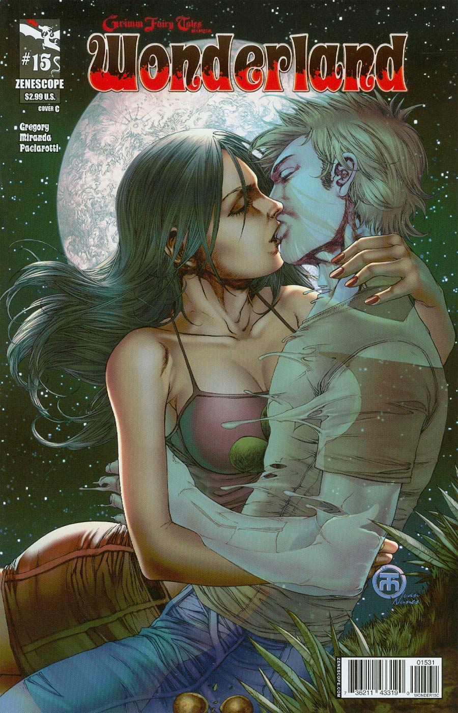 Grimm Fairy Tales Presents Wonderland Vol 2 #15 Cover C Harvey Tolibao