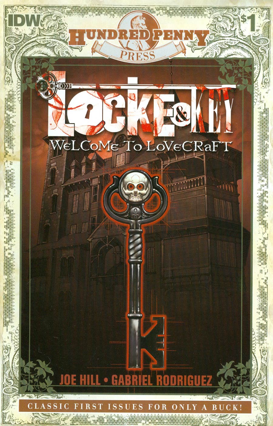 Locke & Key #1 Cover F Hundred Penny Press Edition