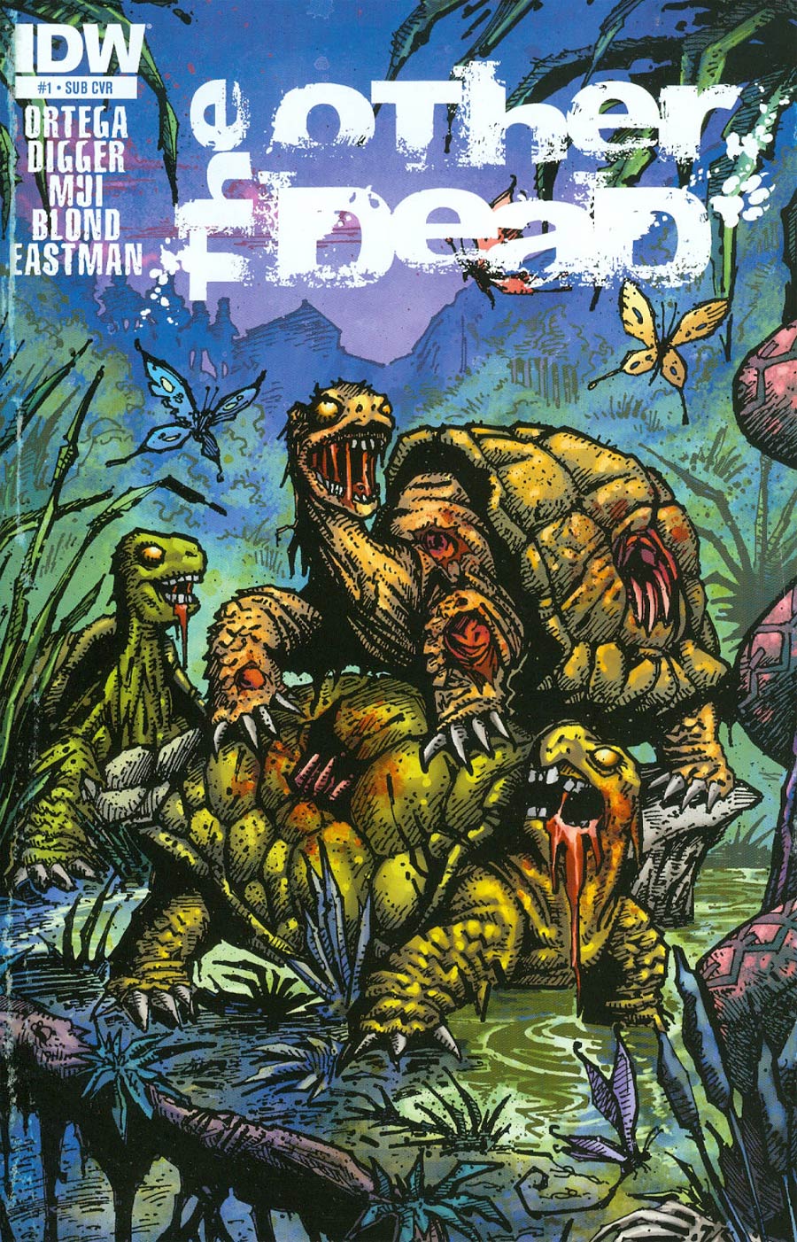 Other Dead #1 Cover B Variant Kevin Eastman Subscription Cover