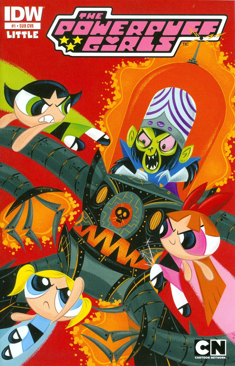 Powerpuff Girls Vol 2 #1 Cover E Variant Stephanie Buscema Subscription Cover
