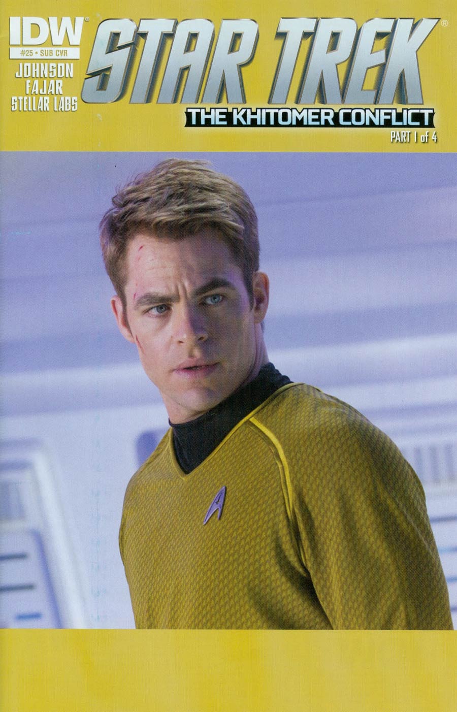 Star Trek (IDW) #25 Cover B Variant Photo Subscription Cover