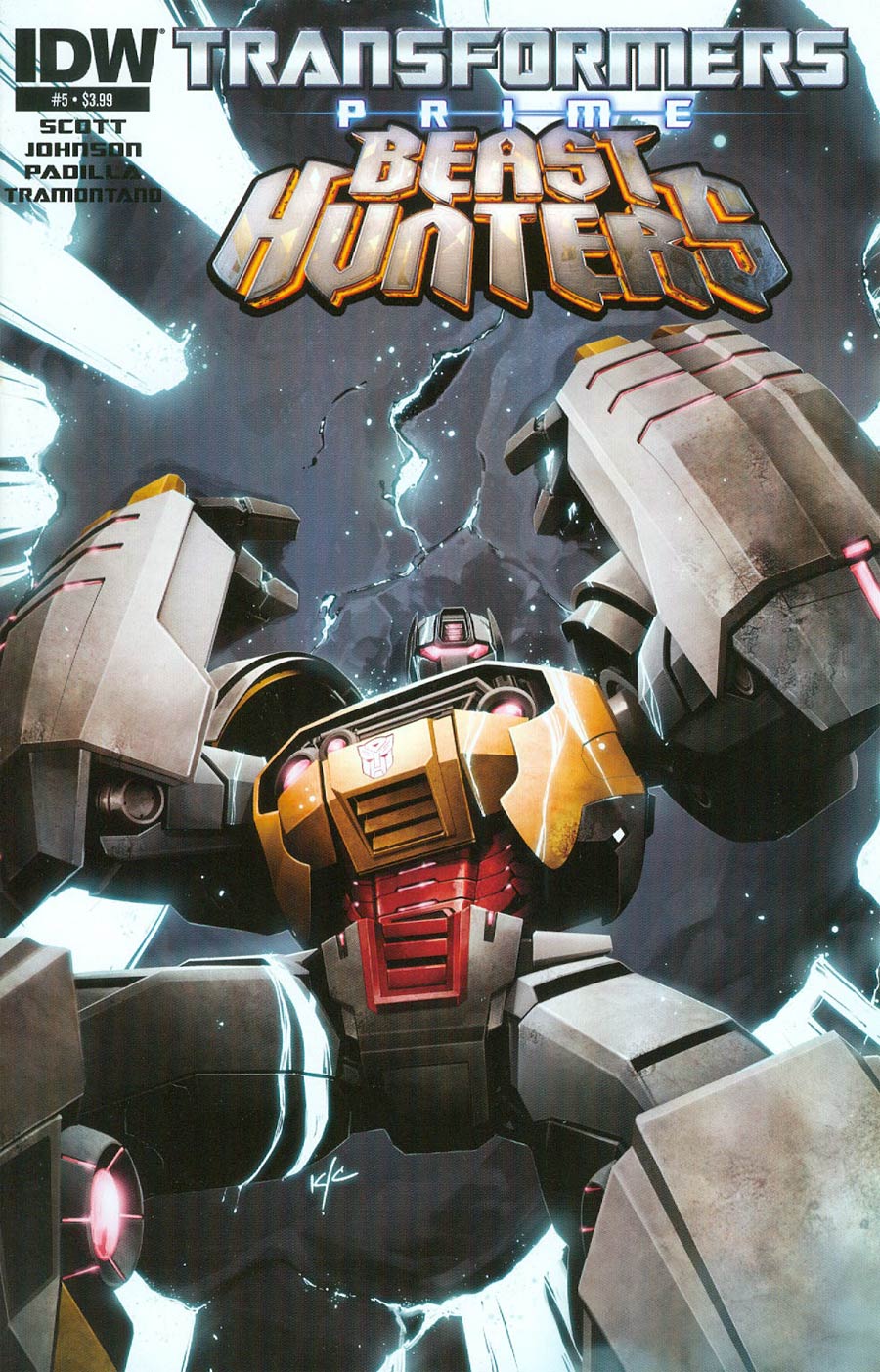 Transformers Prime Beast Hunters #5 Cover A Regular Ken Christiansen Cover