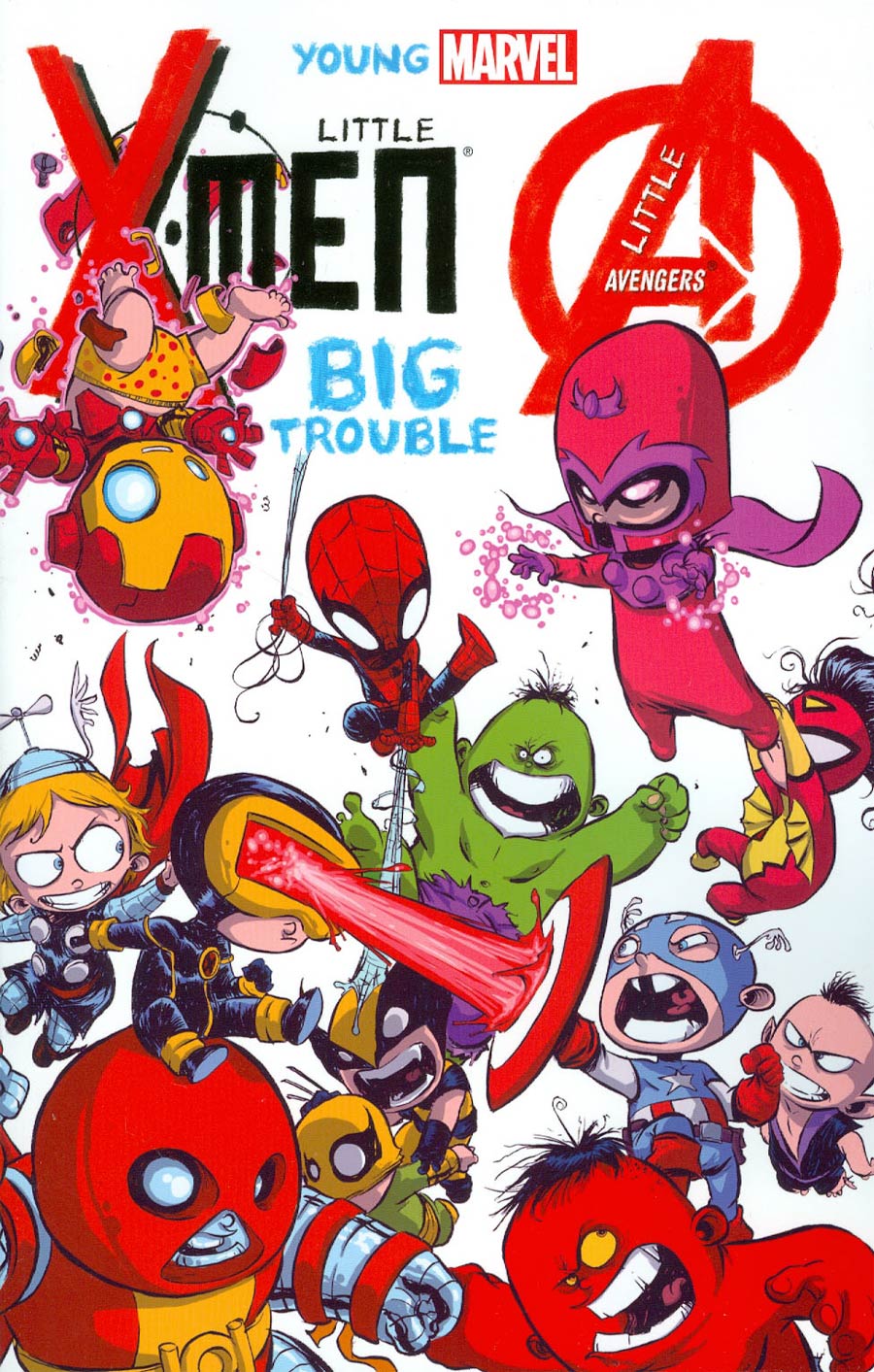 Young Marvel Little X-Men Little Avengers Big Trouble TP