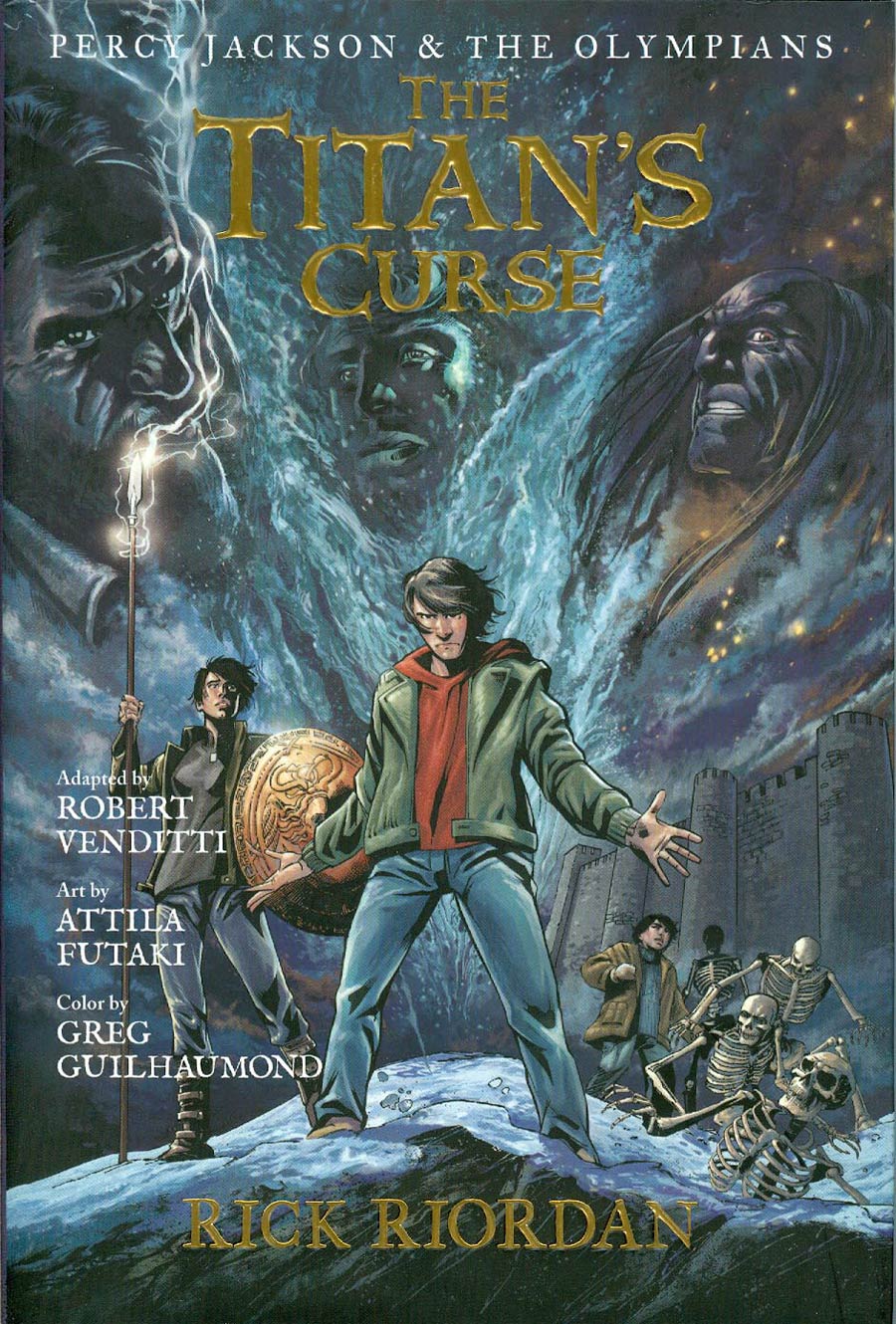 Percy Jackson & The Olympians Graphic Novel Vol 3 Titans Curse HC