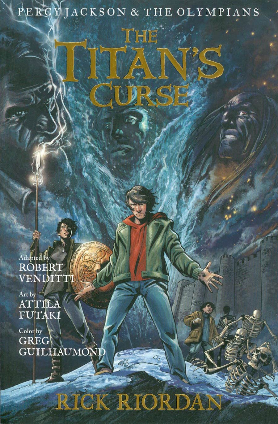 Percy Jackson & The Olympians Graphic Novel Vol 3 Titans Curse TP