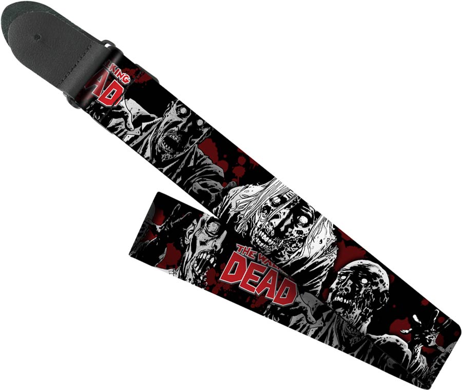 Walking Dead Poly Guitar Strap - Walkers